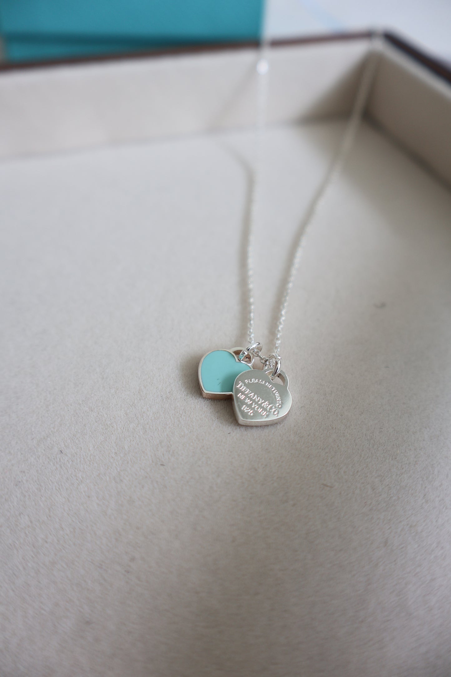 Tiffany & Co Heart Necklace (Whatsapp for Price & Grade)