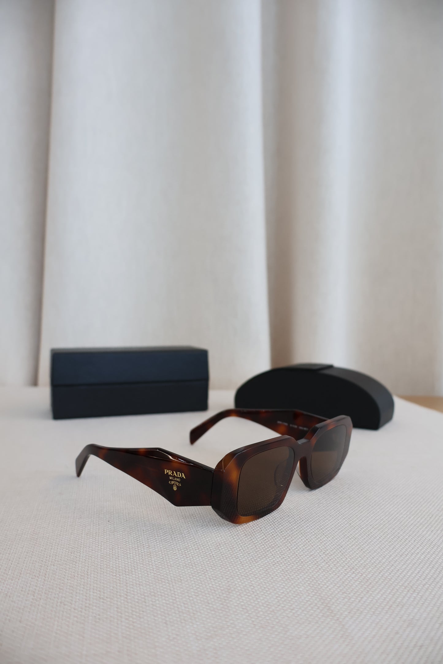 Prada PR17WS Sunglasses Tortoiseshell (Whatsapp for Price & Grade)