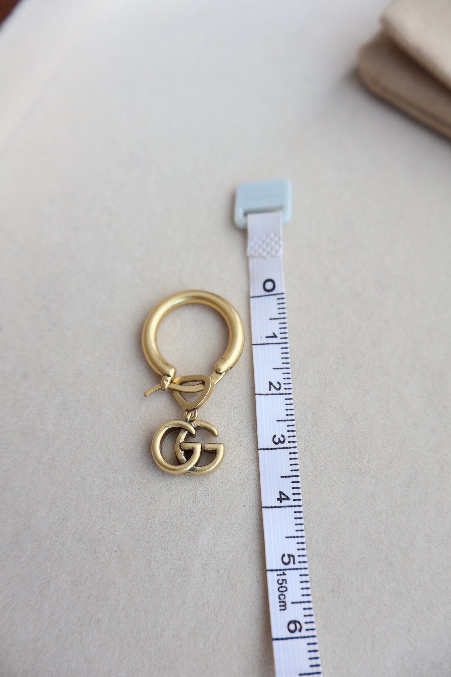 Gucci GG Logo Earrings Gold (Whatsapp for Price & Grade)