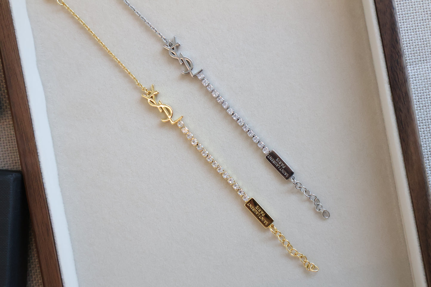 YSL Crystal Bracelet Accessories (Whatsapp for Price & Grade)