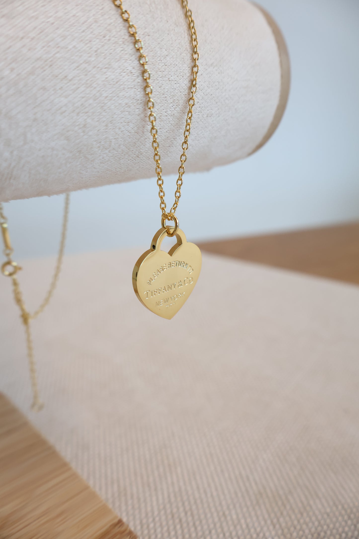 Tiffany & Co Gold Necklace (Whatsapp for Price & Grade)