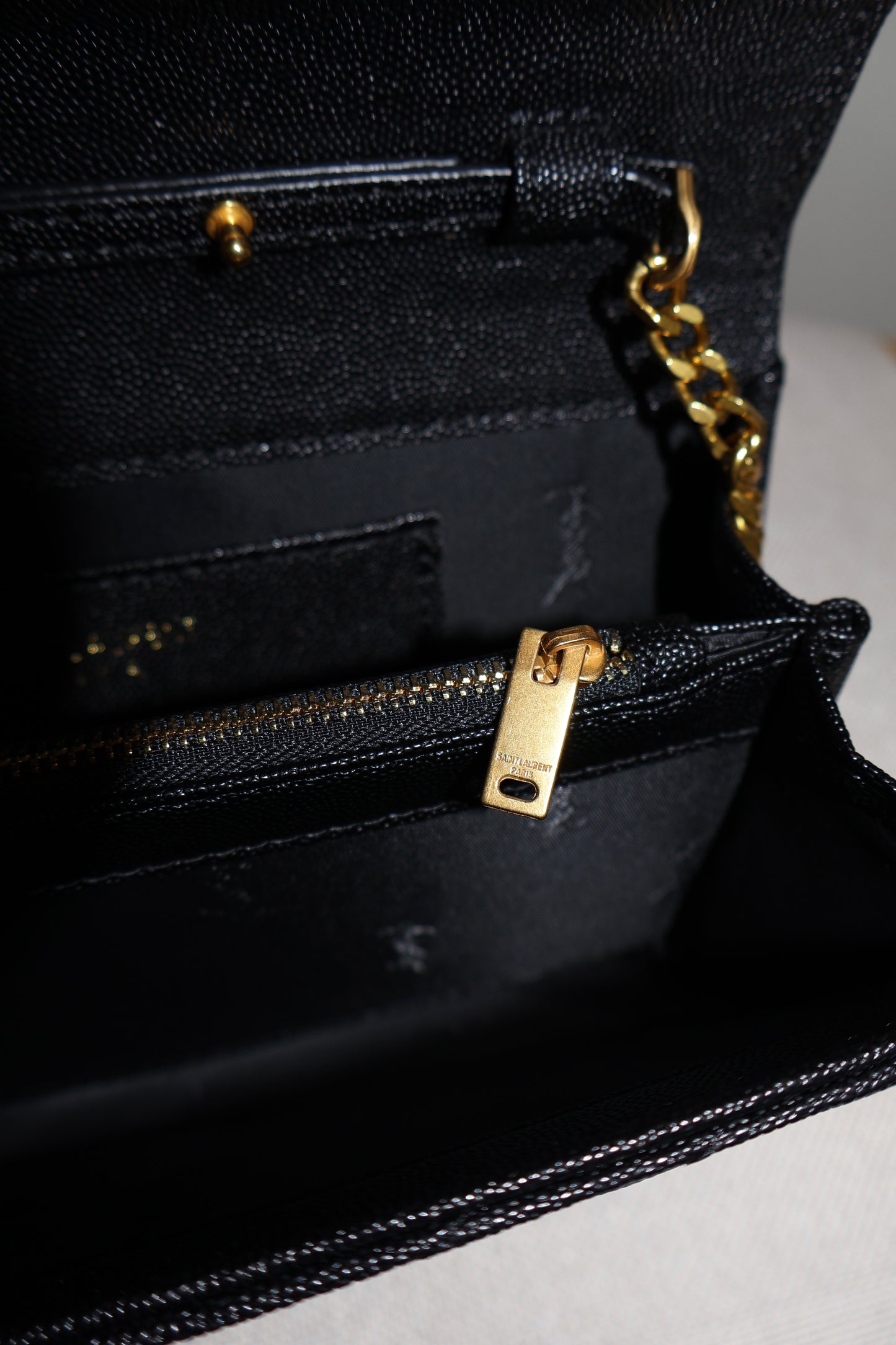 YSL WOC Black x Gold PDD (Whatsapp for Price & Grade)
