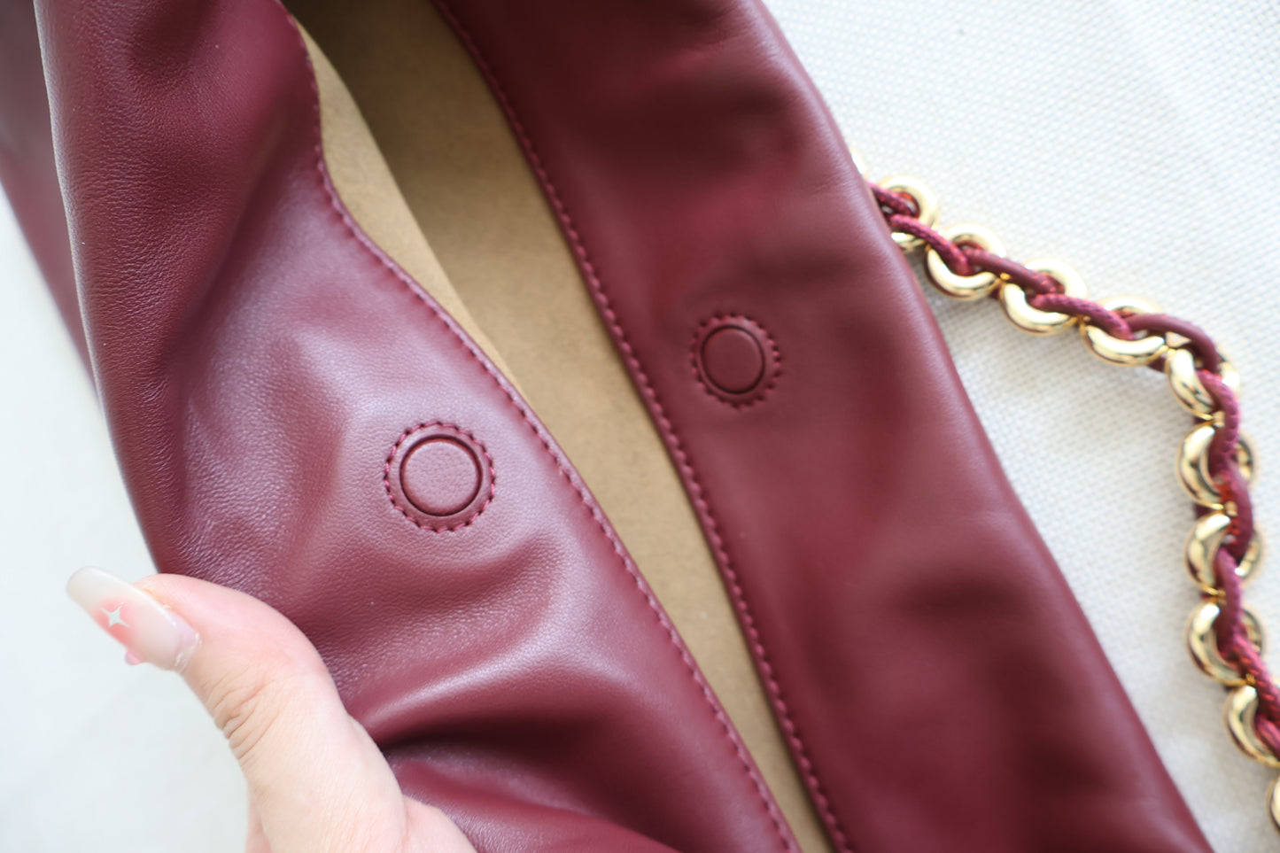 Loewe Flamenco Burgundy Bag (Whatsapp for Price & Grade)