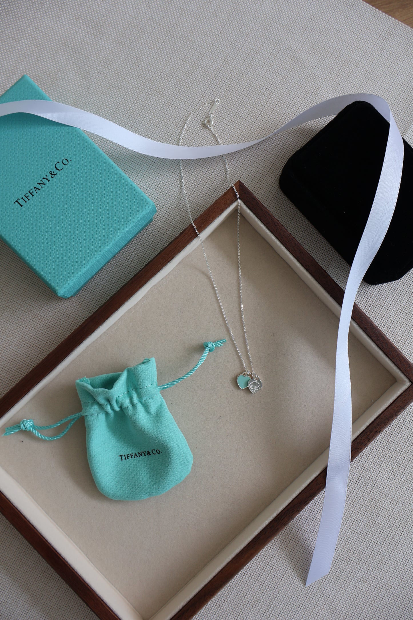 Tiffany & Co Heart Necklace (Whatsapp for Price & Grade)