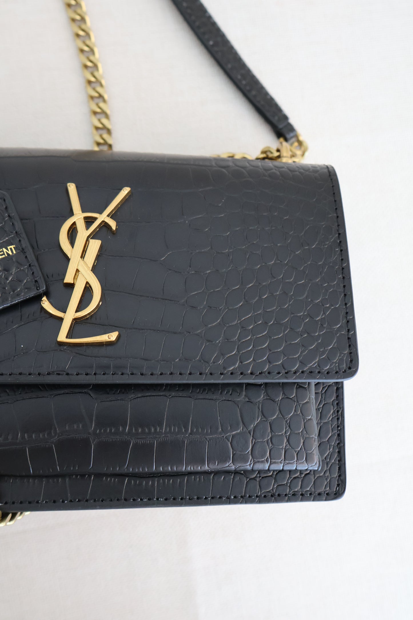 YSL Sunset Bag Black (Whatsapp for Price & Grade)