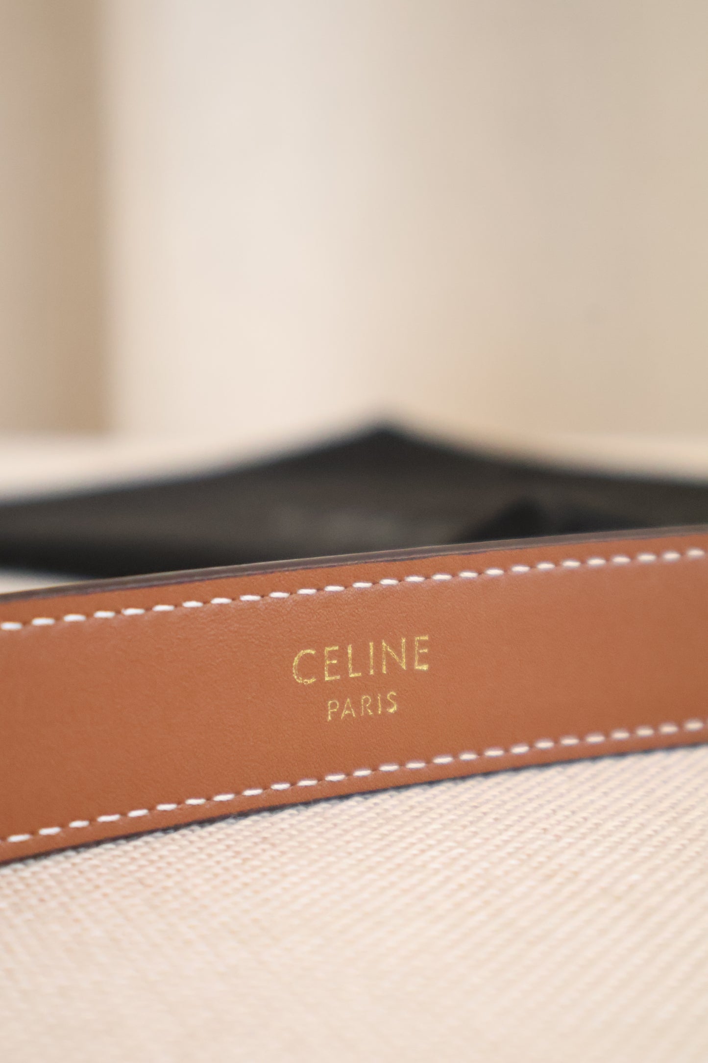 Celine Belt Tan x Canvas (Whatsapp for Price & Grade)