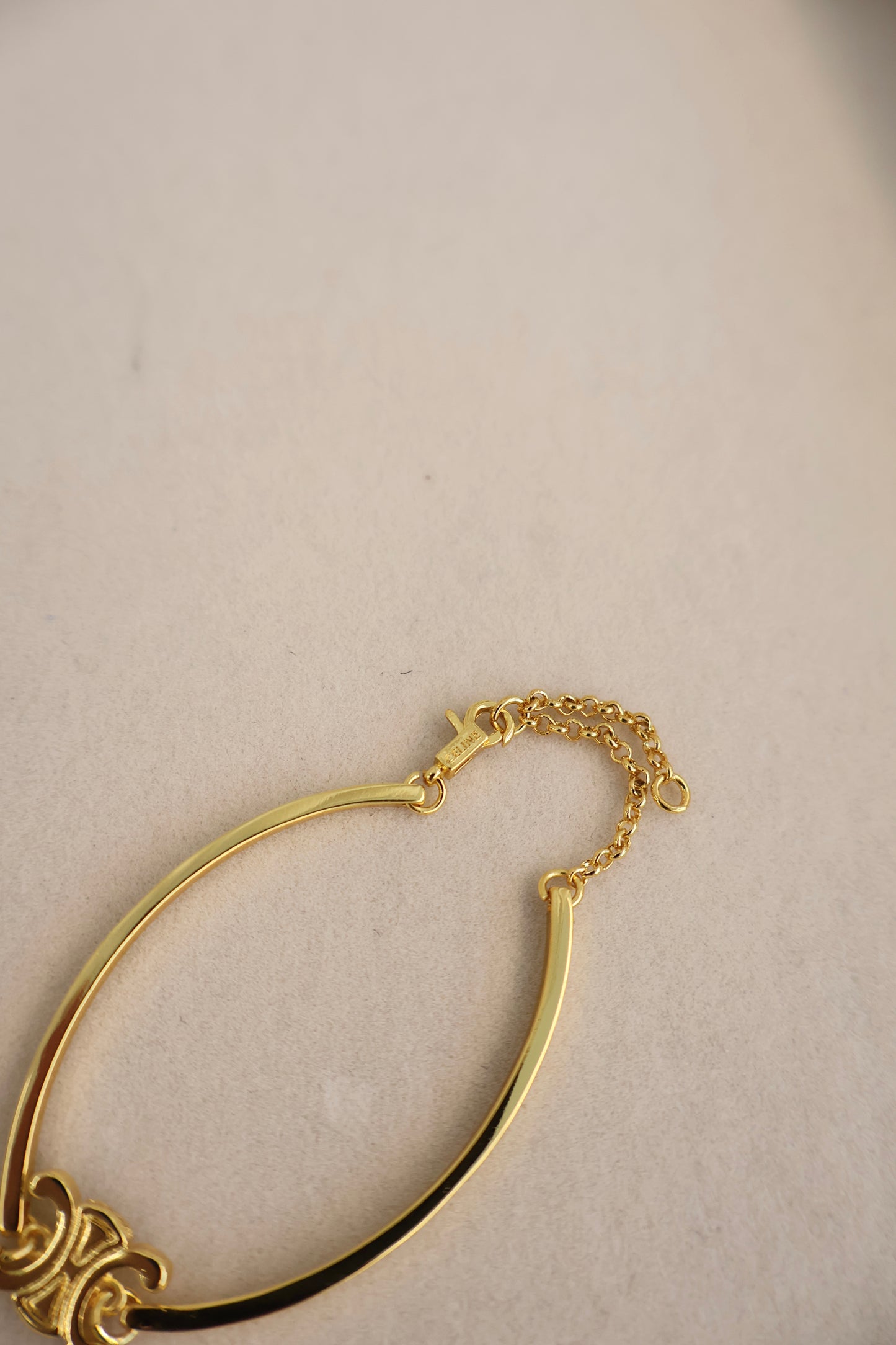 Celine Triomphe Articulated Bracelet Gold (Whatsapp for Price & Grade)