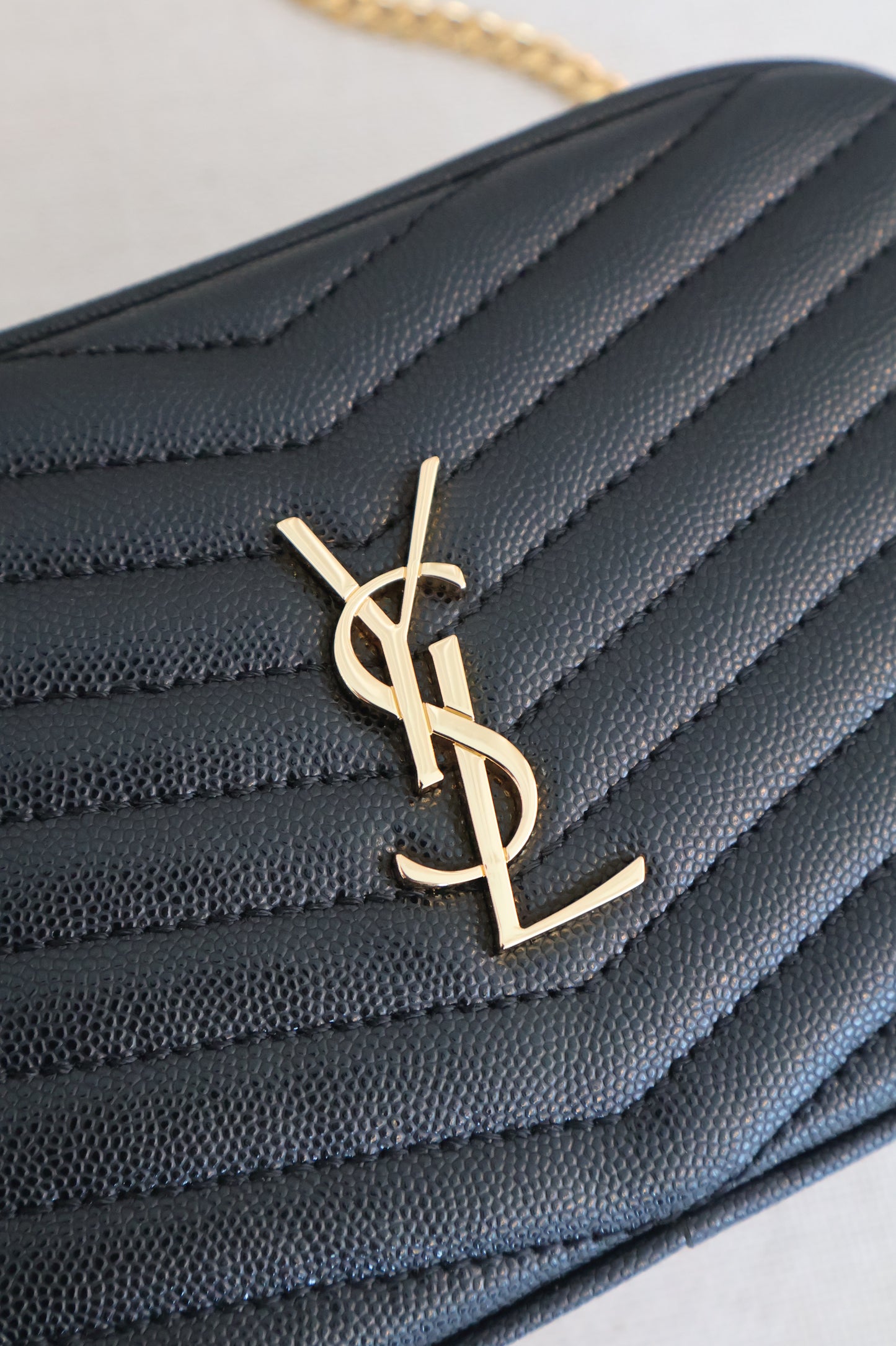 YSL Lou Mini Matelasse Shoulder Bag (Whatsapp for Price & Grade)