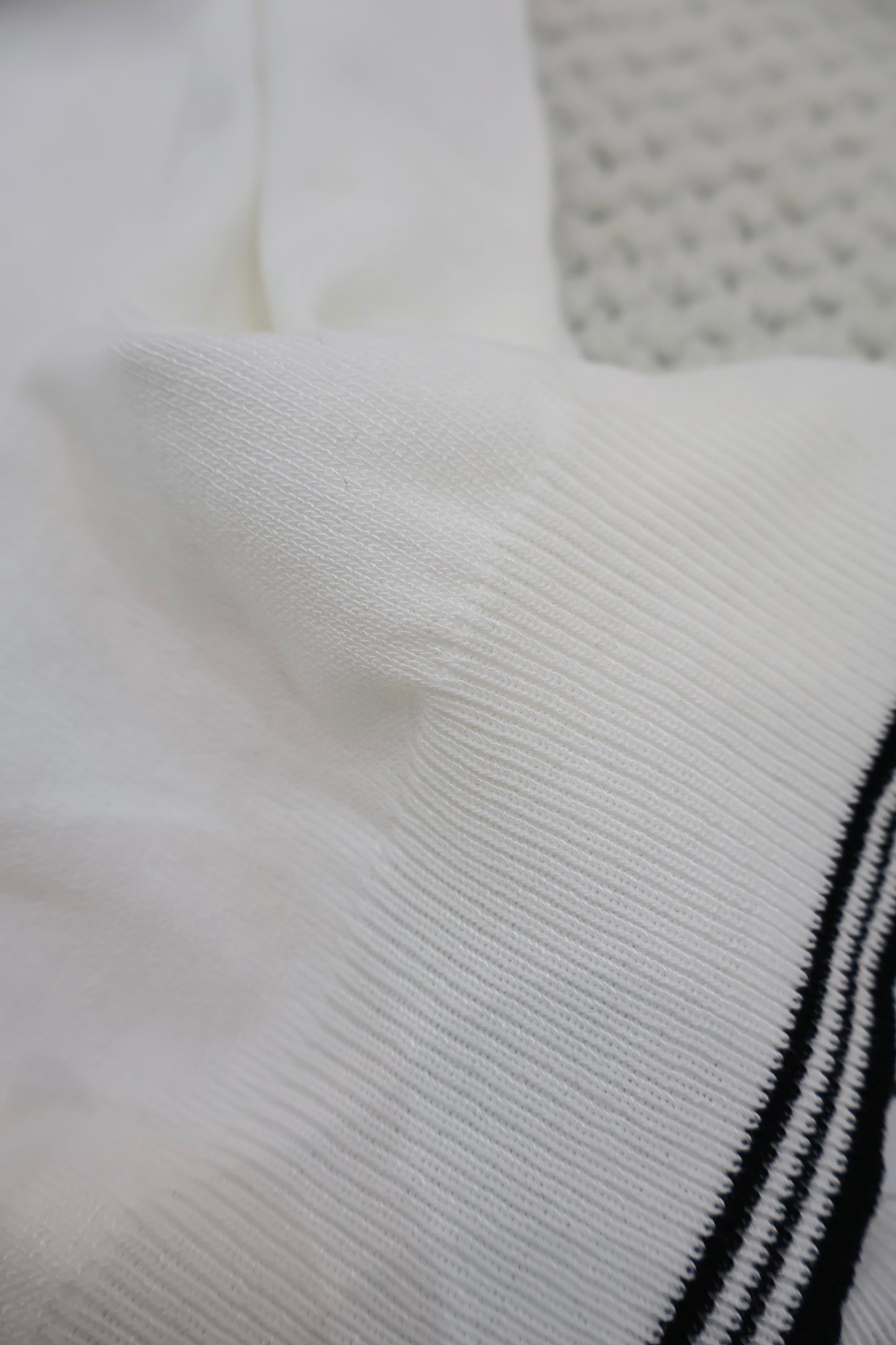 Miu Miu Knitted Top White x Black (Whatsapp for Price & Grade)