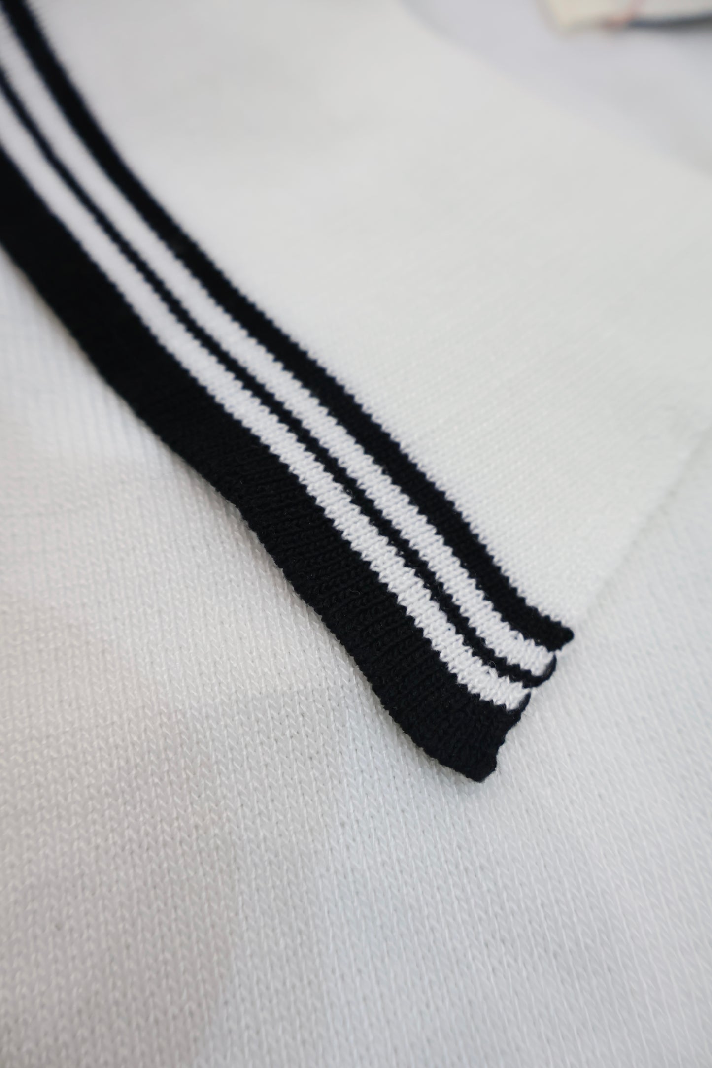 Miu Miu Knitted Top White x Black (Whatsapp for Price & Grade)