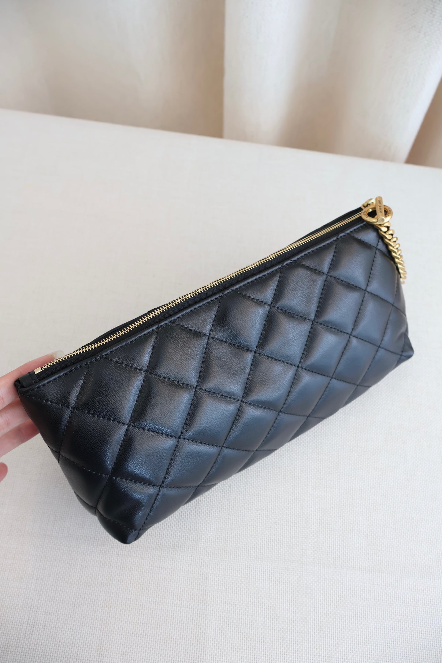 YSL ICARE Shopping Bag Black (Whatsapp for Price & Grade)