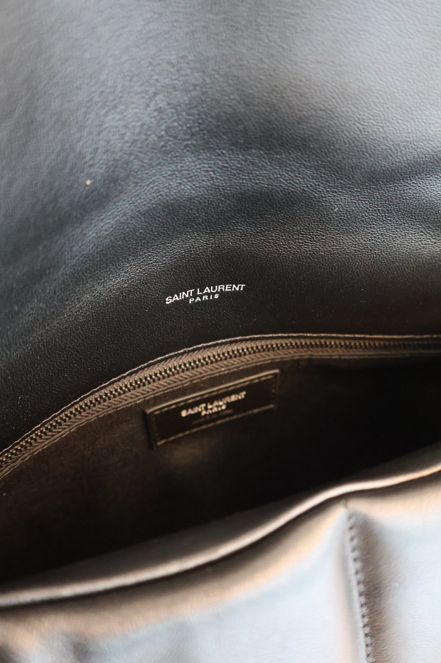 YSL LouLou Puffer Medium in Nappa Leather Black (Whatsapp for Price & Grade)