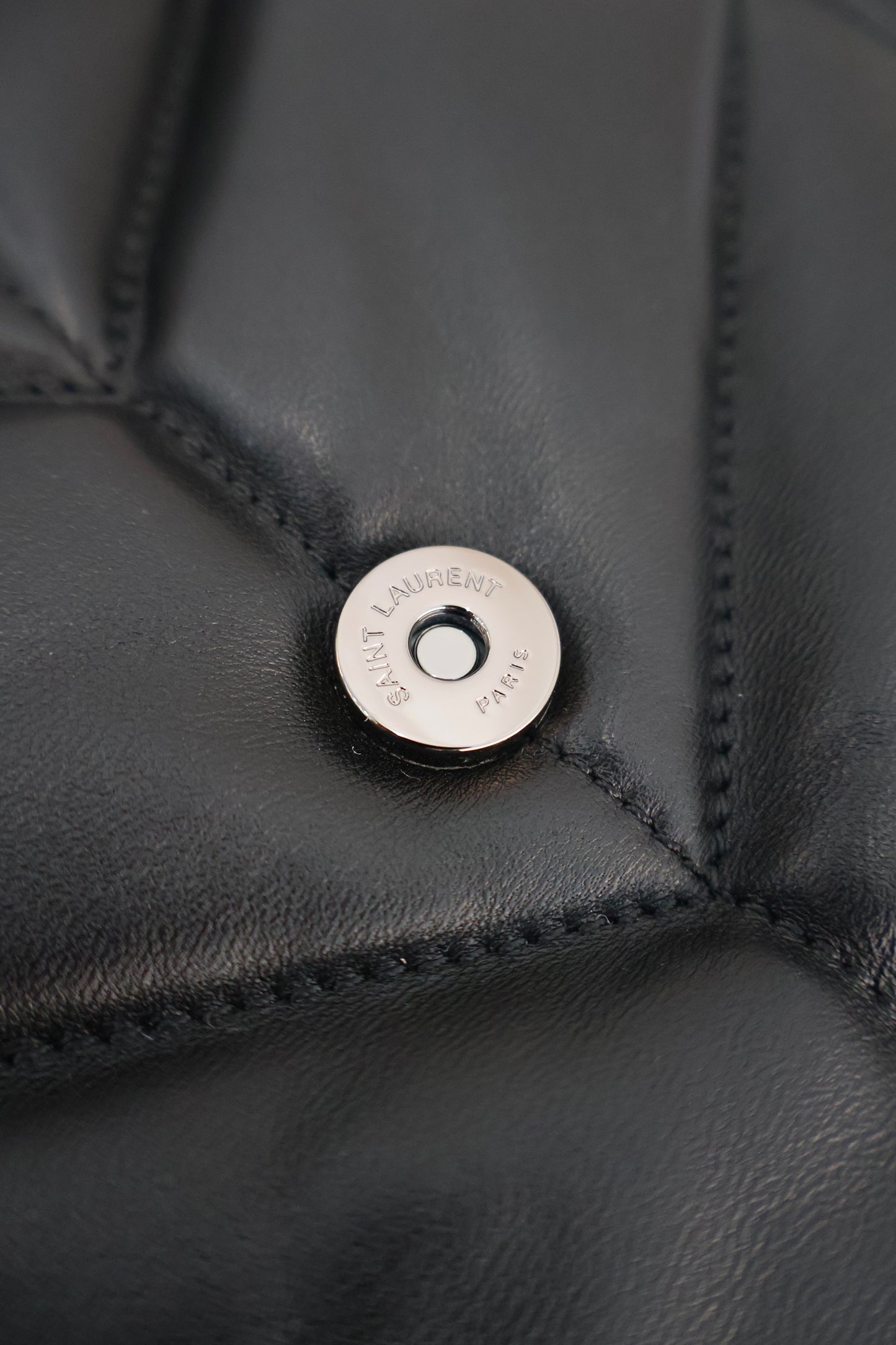 YSL LouLou Puffer Medium in Nappa Leather Black (Whatsapp for Price & Grade)
