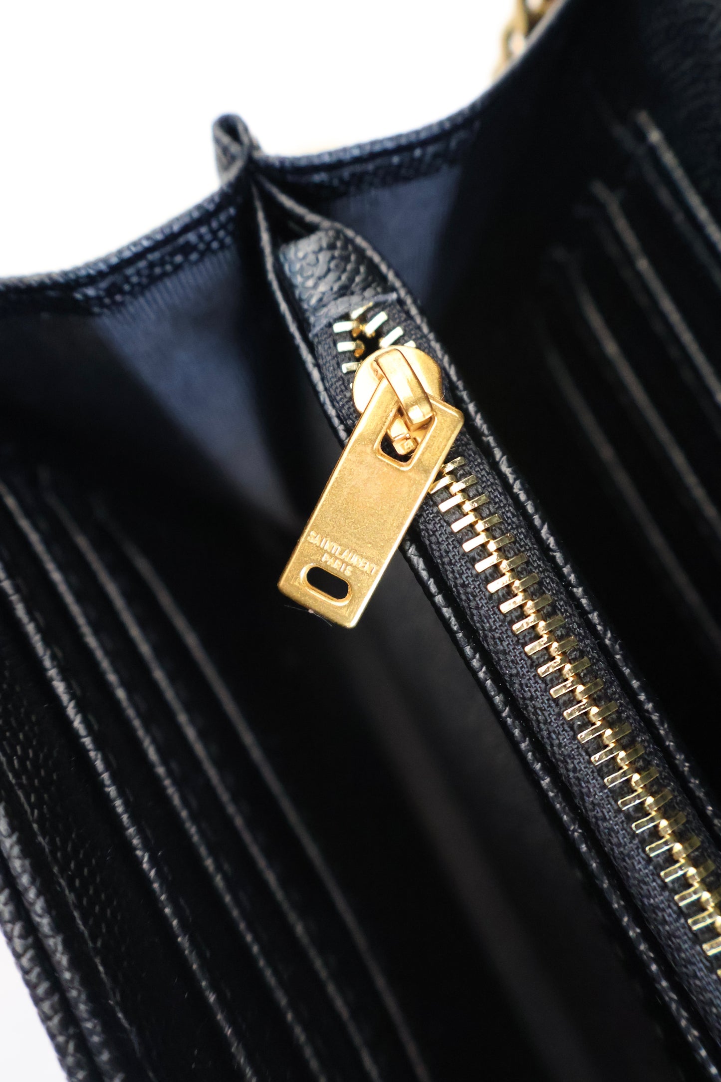 YSL WOC Cassandre Black x Gold Bag (Whatsapp for Price & Grade)