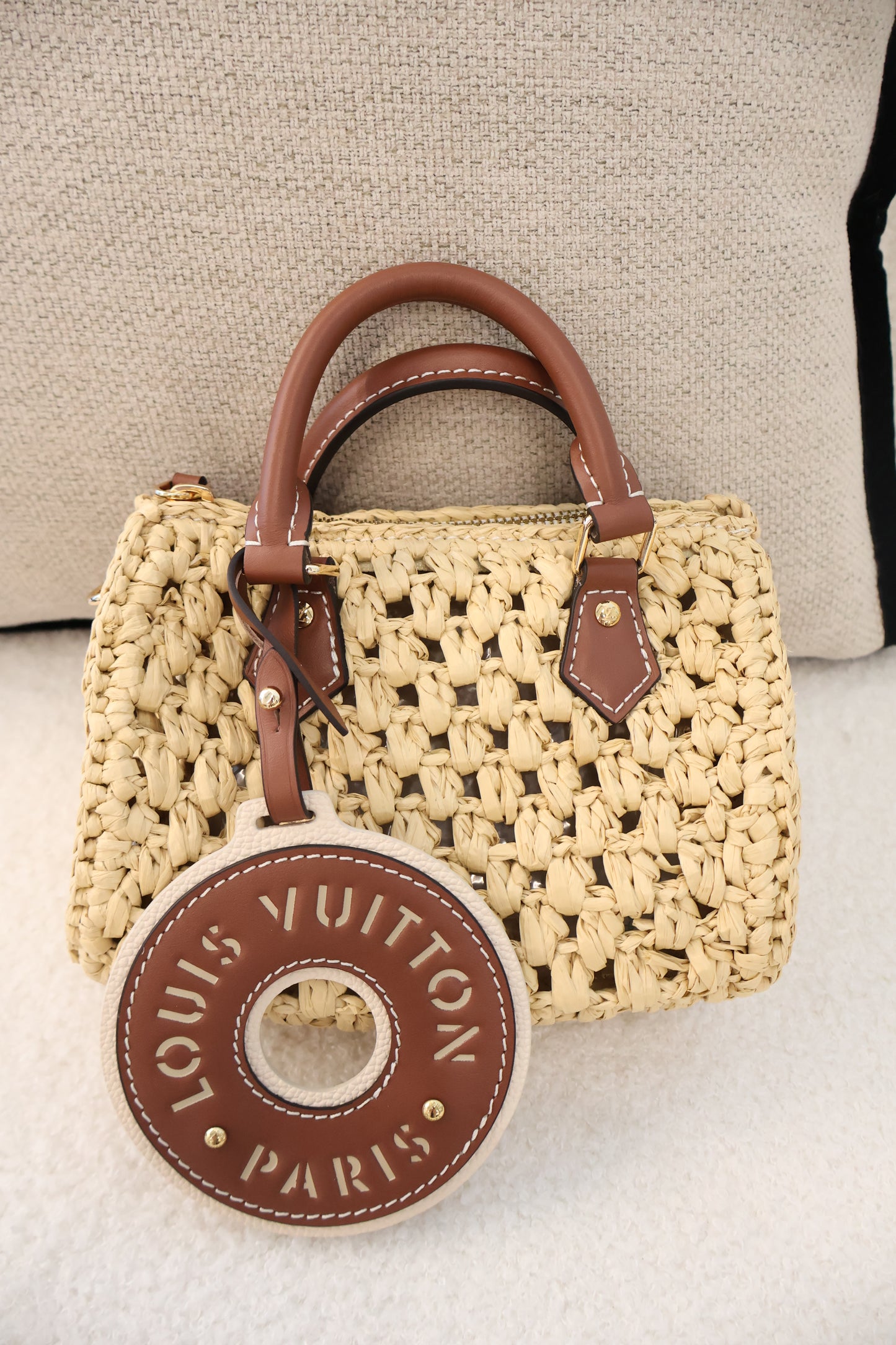 Louis Vuitton By The Pool Nano Speedy Crochet (Whatsapp for Price & Grade)