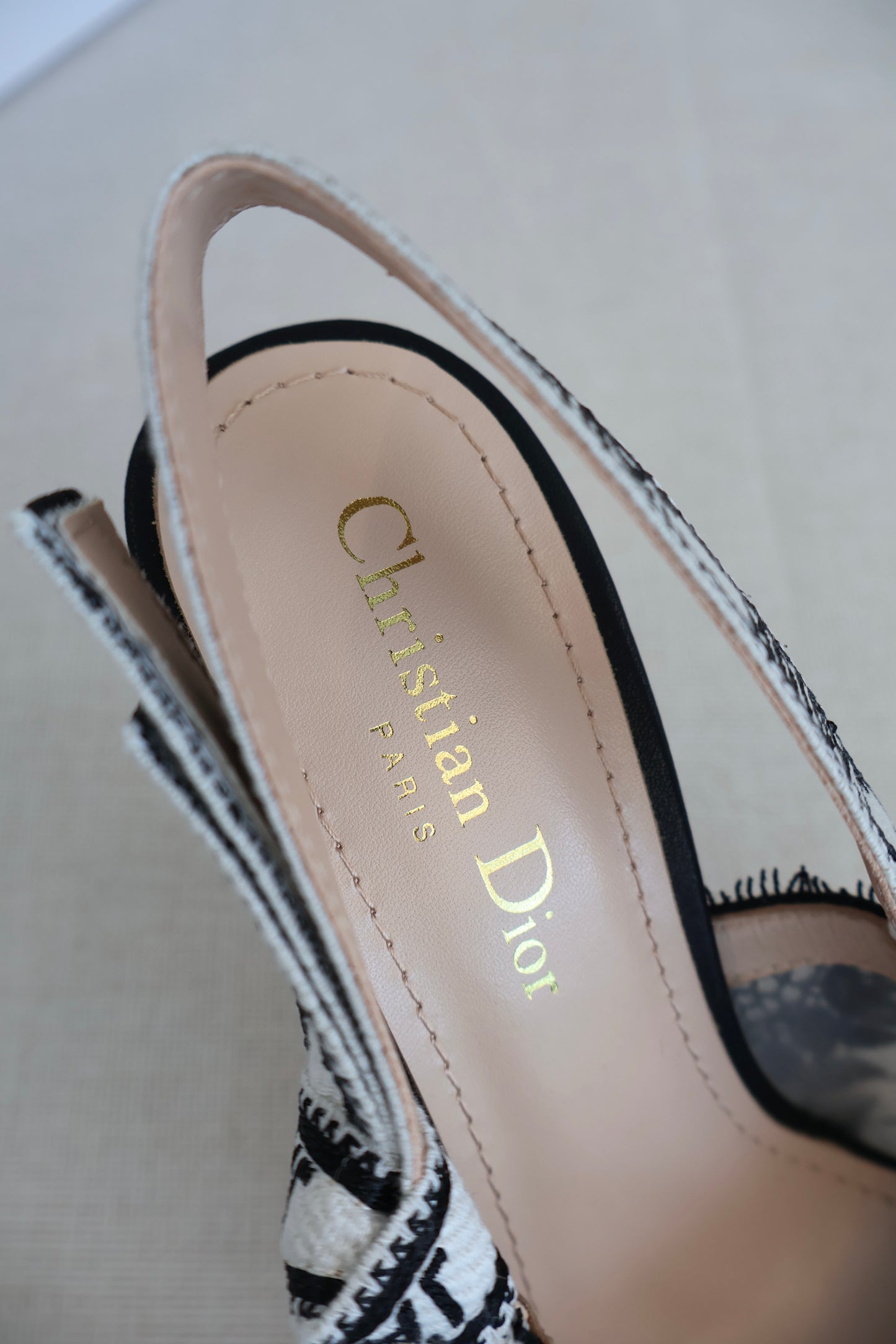 Dior J'adior Slingback Pump Black Lace (Whatsapp for Price & Grade)