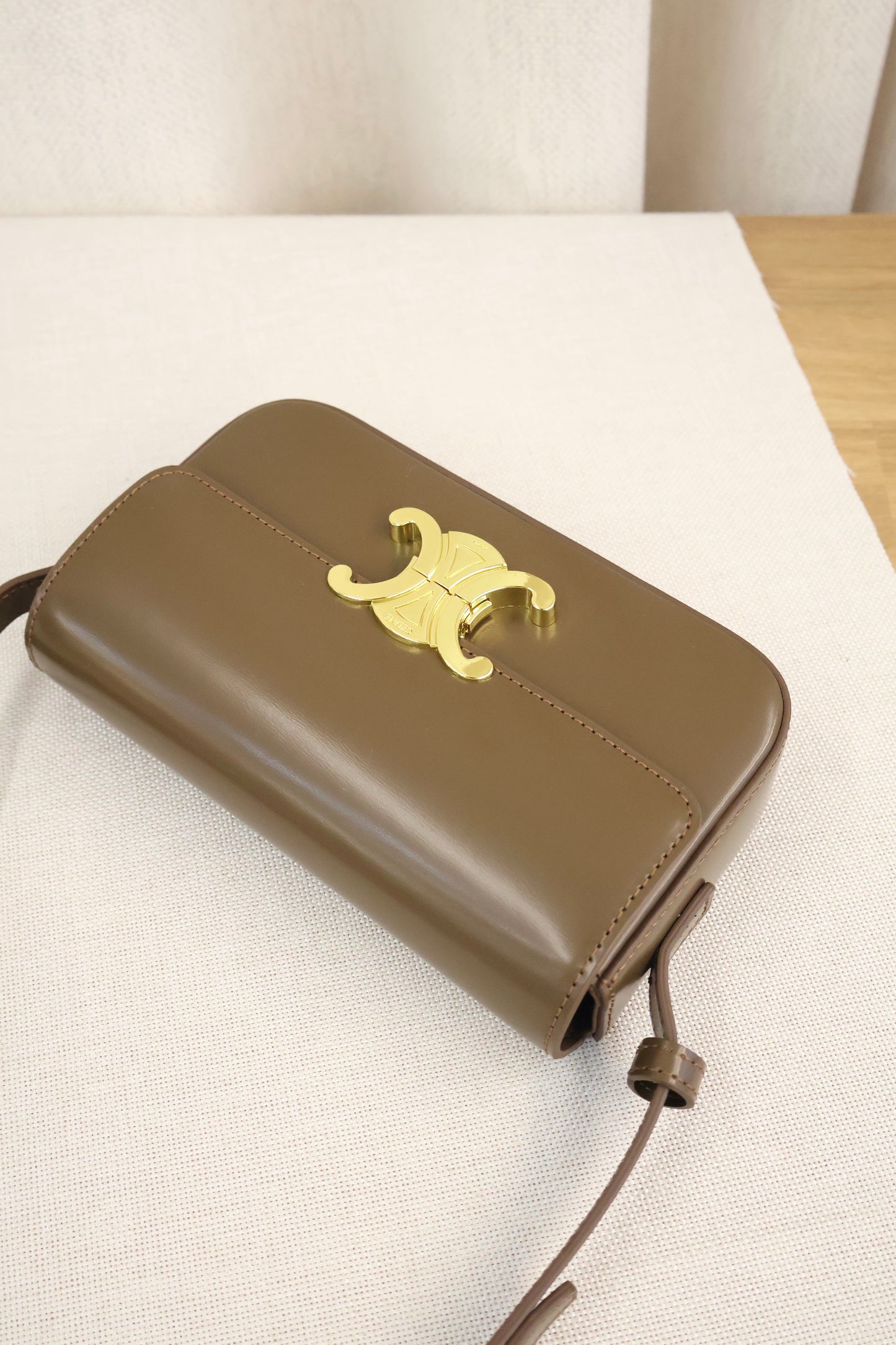 Celine Shoulder Bag Brown (Whatsapp for Price & Grade)