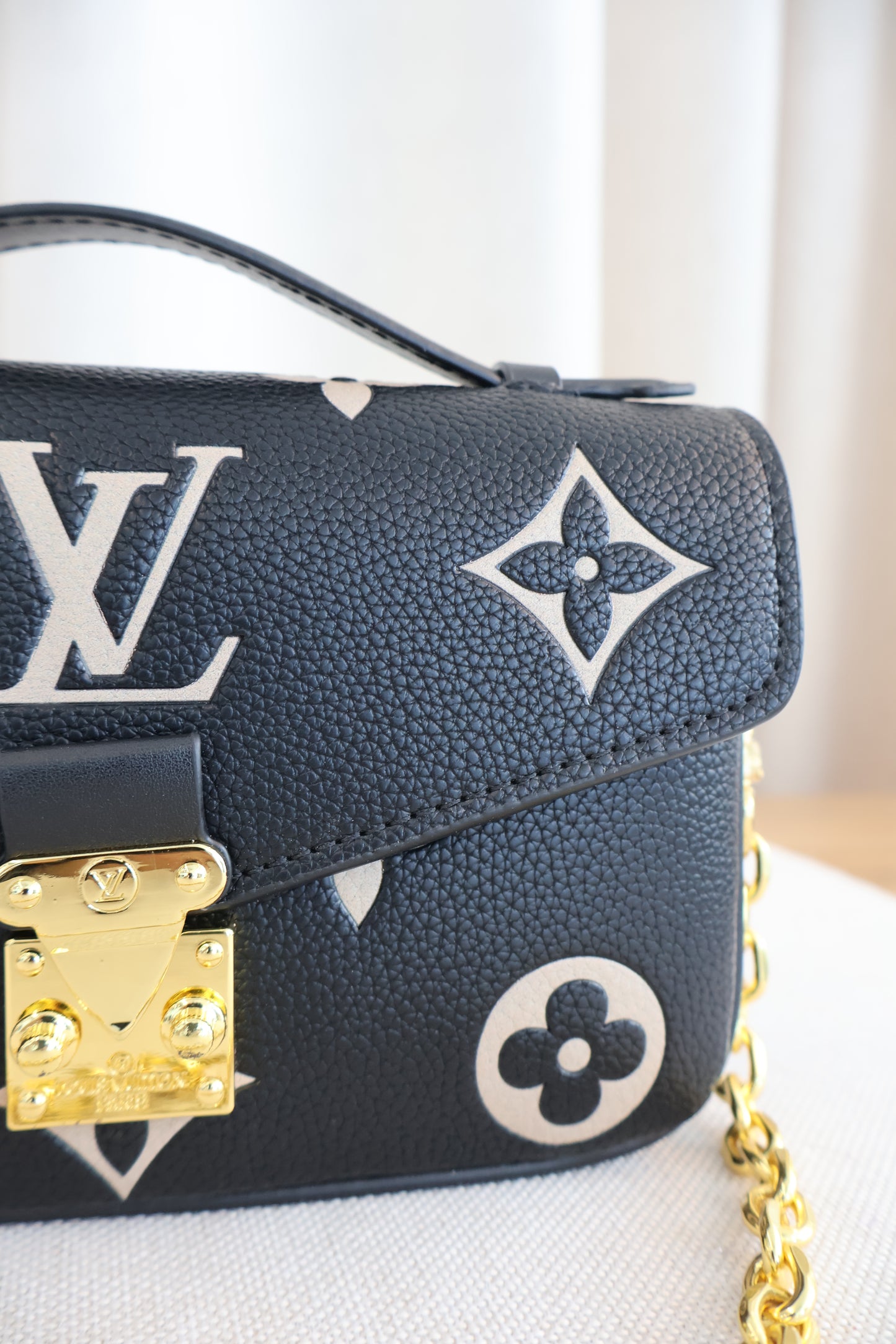 Louis Vuitton Metis East West Black Bicolour (Whatsapp for Price & Grade)