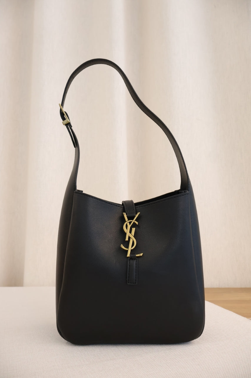 YSL LE5A7 Supple Small Bag Black (Whatsapp for Price & Grade)