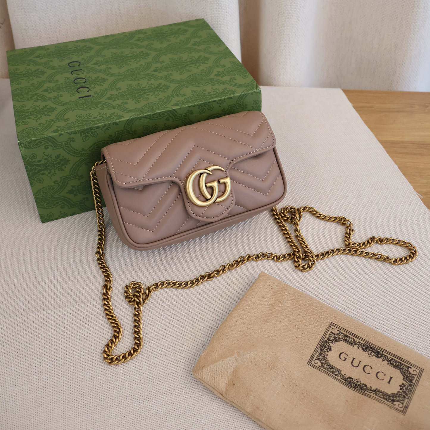 Gucci Marmont Mini (Whatsapp for Price & Grade)