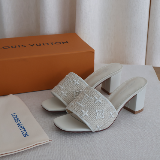 Louis Vuitton Revival Heels Mule (Whatsapp for Price & Grade)