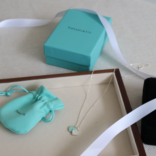 Tiffany & Co Heart Necklace (Whatsapp for Price & Grade)