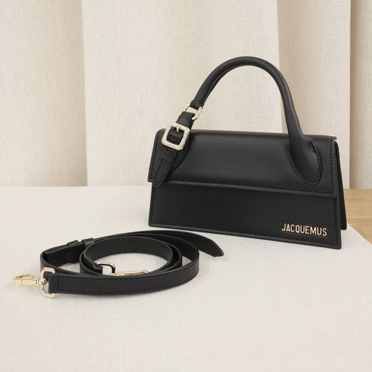 Jacquemus Le Chiquito Long Boucle Bag Black (Whatsapp for Price & Grade)