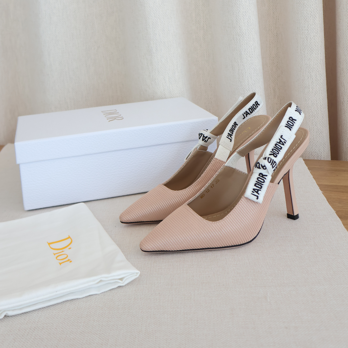 Dior J'adior Slingback Pump Nude Heels (Whatsapp for Price & Grade)